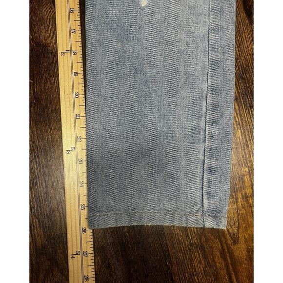 Guess Vintage 90s Womens Jeans 26" High Rise Mom Light Wash Y2K Made in USA - Picture 9 of 9